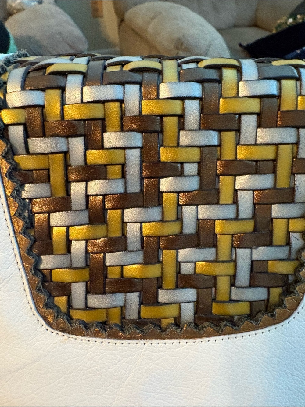 Vintage Sondra Roberto crossbody bag Leather - Picture 9 of 11